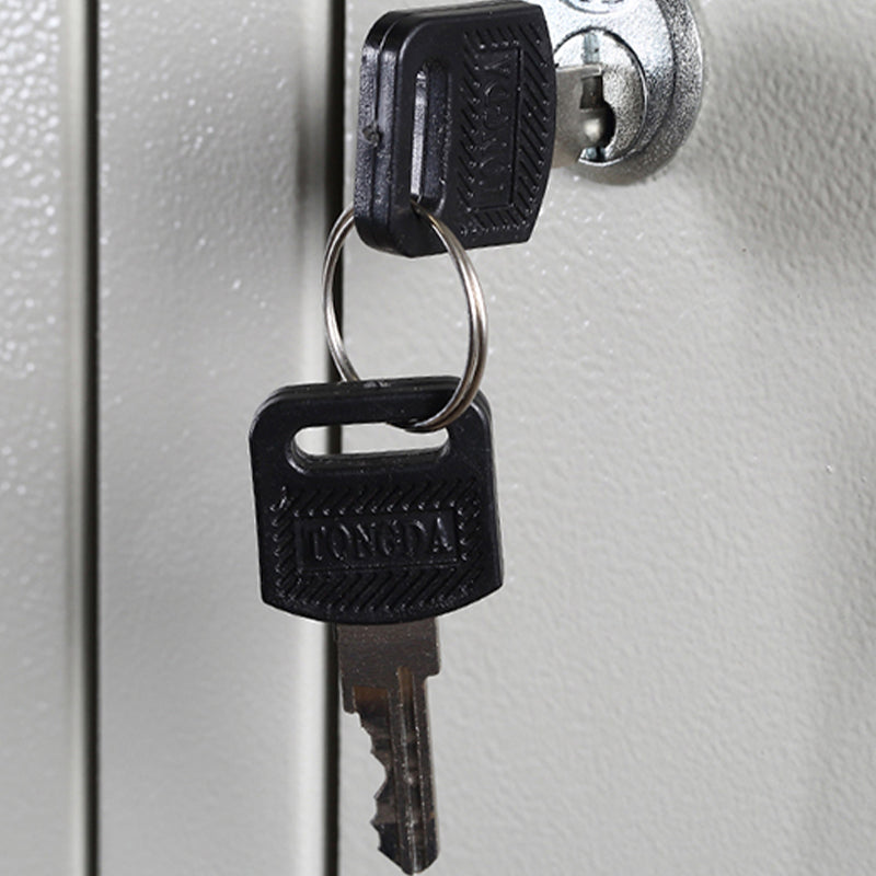 Stalen opbergkast voor badkamer eigentijdse kast met scharnierende deur