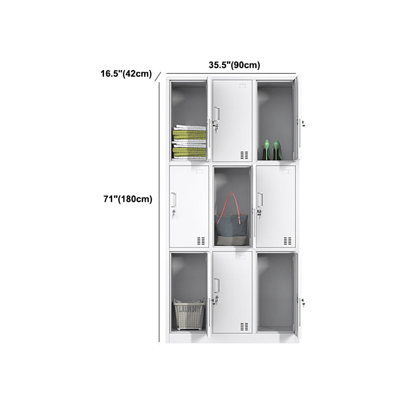 Stalen opbergkast voor badkamer eigentijdse kast met scharnierende deur