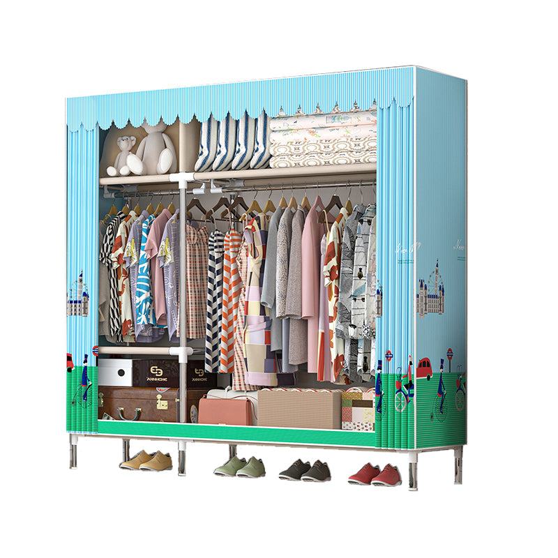 Armoire à cadre en métal Armoire de style contemporain garde-robe