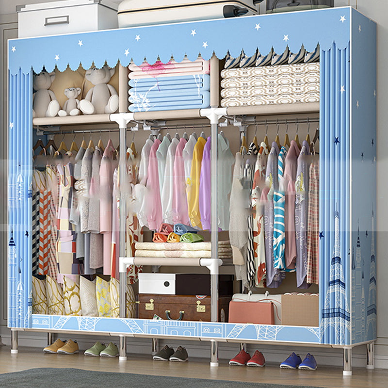 Armoire à cadre en métal Armoire de style contemporain garde-robe