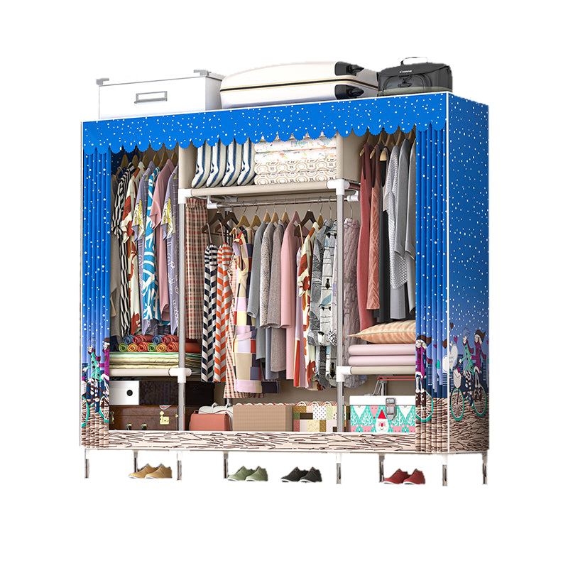 Armoire à cadre en métal Armoire de style contemporain garde-robe