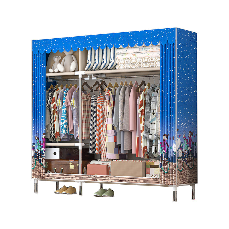 Armoire à cadre en métal Armoire de style contemporain garde-robe