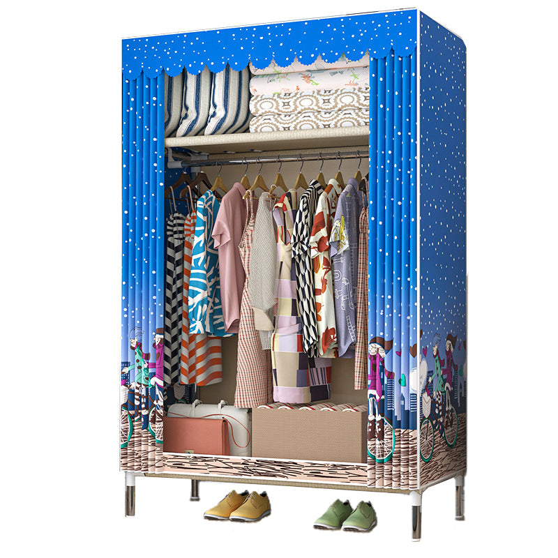 Armoire à cadre en métal Armoire de style contemporain garde-robe