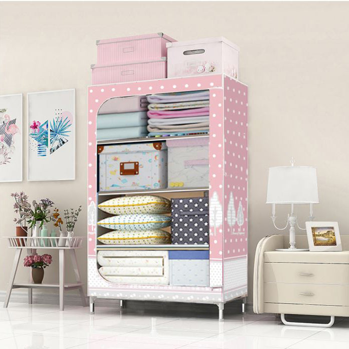 Armario no colgante de acero Armario moderno con 5 estantes