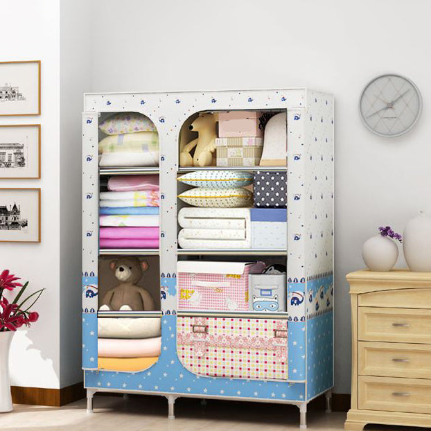 Armario no colgante de acero Armario moderno con 5 estantes