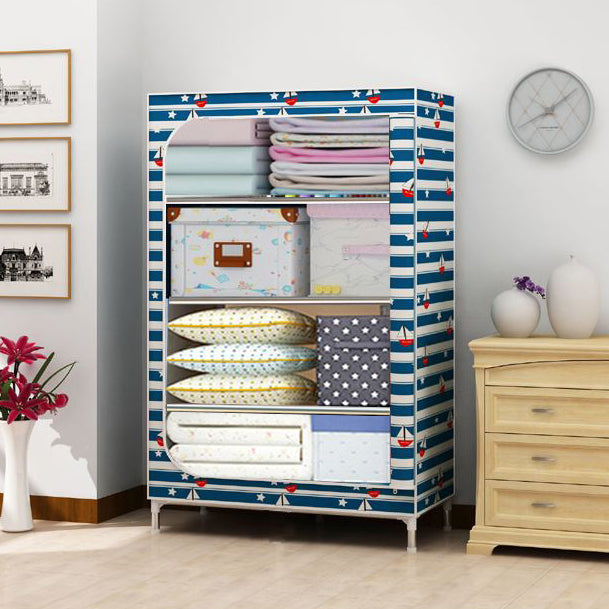 Armario no colgante de acero Armario moderno con 5 estantes