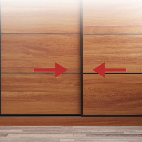 ブラウンエンジニアリングウッドワードローブアーモアコンテンポラリーワードローブクローゼット