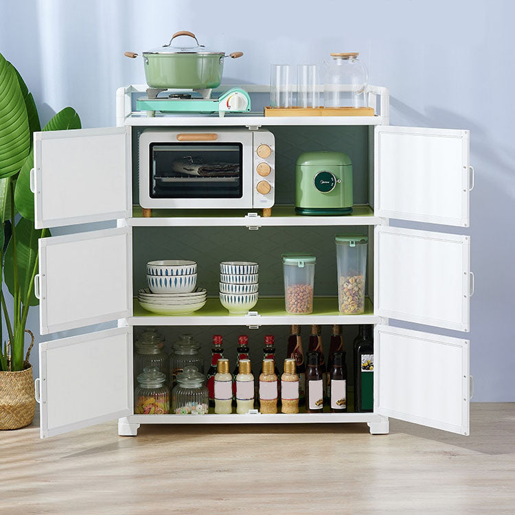 Porta contemporanea in stile contemporaneo sideboard metallico per cucina