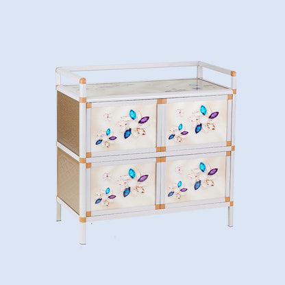 Porta contemporanea in stile contemporaneo sideboard metallico per cucina