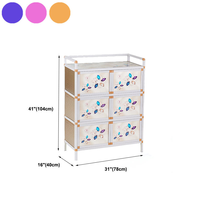 Porta contemporanea in stile contemporaneo sideboard metallico per cucina