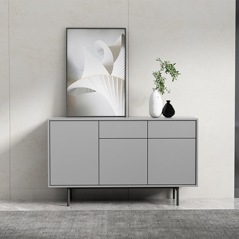 Moderno legno ingegnerizzato da 27,5 "H Server buffet per sala da pranzo a buffet