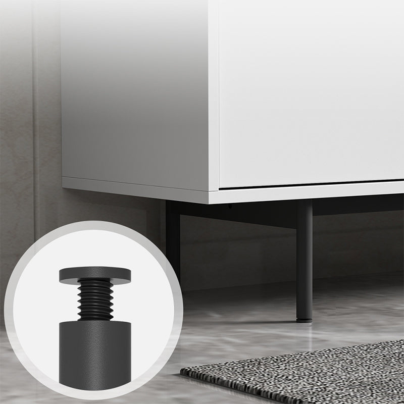 Moderno legno ingegnerizzato da 27,5 "H Server buffet per sala da pranzo a buffet