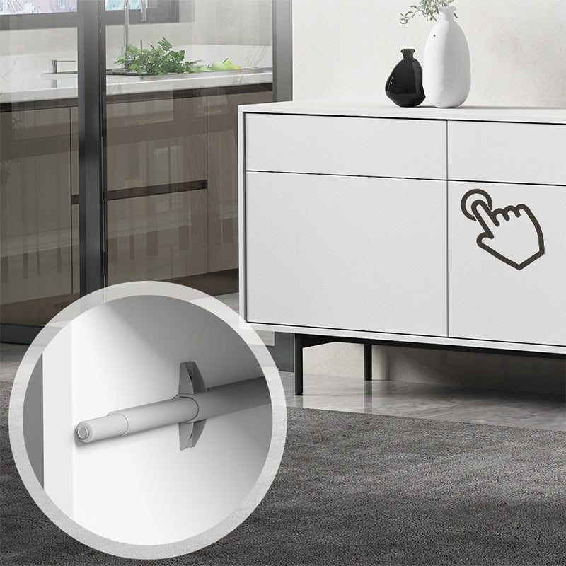 Moderno legno ingegnerizzato da 27,5 "H Server buffet per sala da pranzo a buffet