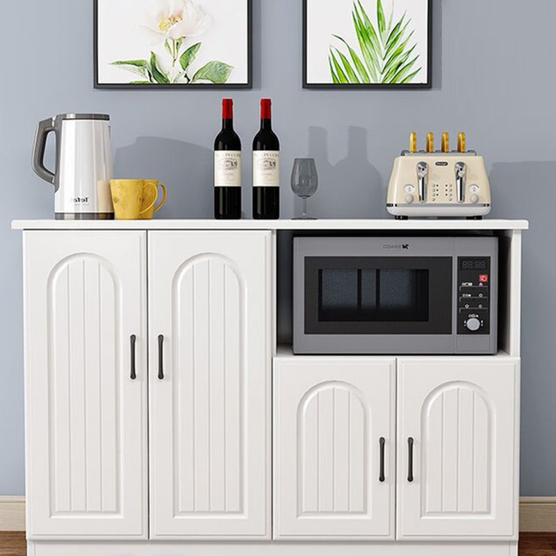 Server da pranzo in legno moderno in legno ingegnerizzato per cucina