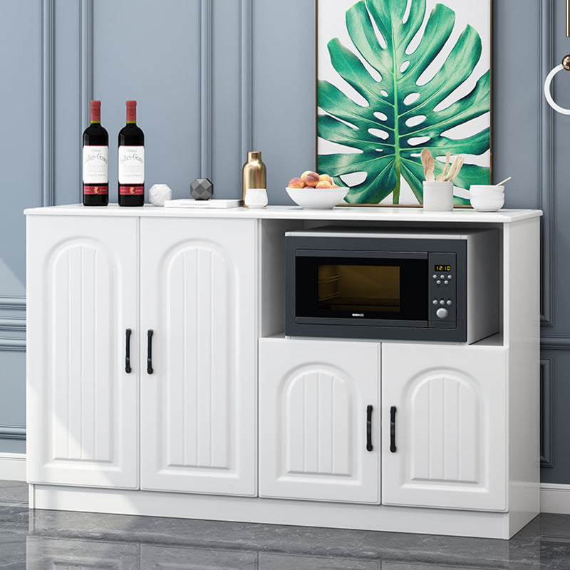 Server da pranzo in legno moderno in legno ingegnerizzato per cucina