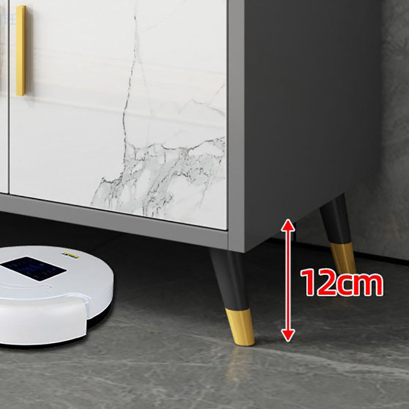 MODERNA STONE MODERNA 38,5 "H Server buffet per sala da pranzo sideboard con archiviazione aperta