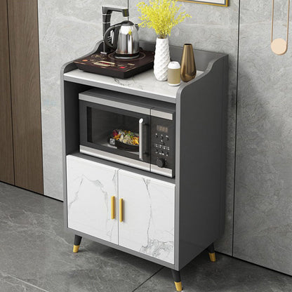 MODERNA STONE MODERNA 38,5 "H Server buffet per sala da pranzo sideboard con archiviazione aperta