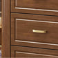 Contemporary Sideboard Rubber Wood Sideboard with Door and Drawer for Dining Room Clearhalo 'buffet_sideboard' 'Buffets & Sideboards' 'furn' 'furn_buffet_sideboard' 'Furniture' 'Kitchen & Dining Furniture' 5571226