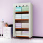 Meringue Wood Frame Wardrobe Cabinet Modern Style Wardrobe for Bedroom