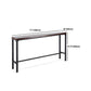 Industrial Rectangle Solid Wood Bar Table Set 1/5 Pieces Counter Table with High Stools Clearhalo 'Bar Furniture' 'furn' 'furn_home_bar_bar_sets' 'Furniture' 'Home Bars & Bar Sets' 'home_bar_bar_sets' 'Kitchen & Dining Furniture' 5571339