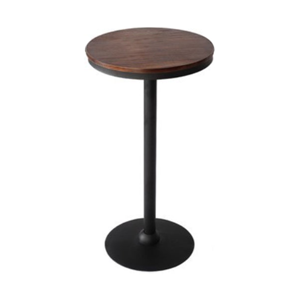 Industrial Wood Pub Dining Set 1/3/5 Pieces counter Table with Upholstered Stools Wood 22"L x 22"W Clearhalo 'Bar Furniture' 'furn' 'furn_home_bar_bar_sets' 'Furniture' 'Home Bars & Bar Sets' 'home_bar_bar_sets' 'Kitchen & Dining Furniture' 5571439