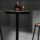 Industrial Wood Pub Dining Set 1/3/5 Pieces counter Table with Upholstered Stools Clearhalo 'Bar Furniture' 'furn' 'furn_home_bar_bar_sets' 'Furniture' 'Home Bars & Bar Sets' 'home_bar_bar_sets' 'Kitchen & Dining Furniture' 5571447