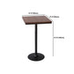 Industrial Wood Pub Dining Set 1/3/5 Pieces counter Table with Upholstered Stools Clearhalo 'Bar Furniture' 'furn' 'furn_home_bar_bar_sets' 'Furniture' 'Home Bars & Bar Sets' 'home_bar_bar_sets' 'Kitchen & Dining Furniture' 5571449