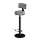 Modern 1/5 Pieces Bar Table Set Stone Counter Table with High Stools for Living Room Black 26"H Stool (Single) Clearhalo 'Bar Furniture' 'furn' 'furn_home_bar_bar_sets' 'Furniture' 'Home Bars & Bar Sets' 'home_bar_bar_sets' 'Kitchen & Dining Furniture' 5571545