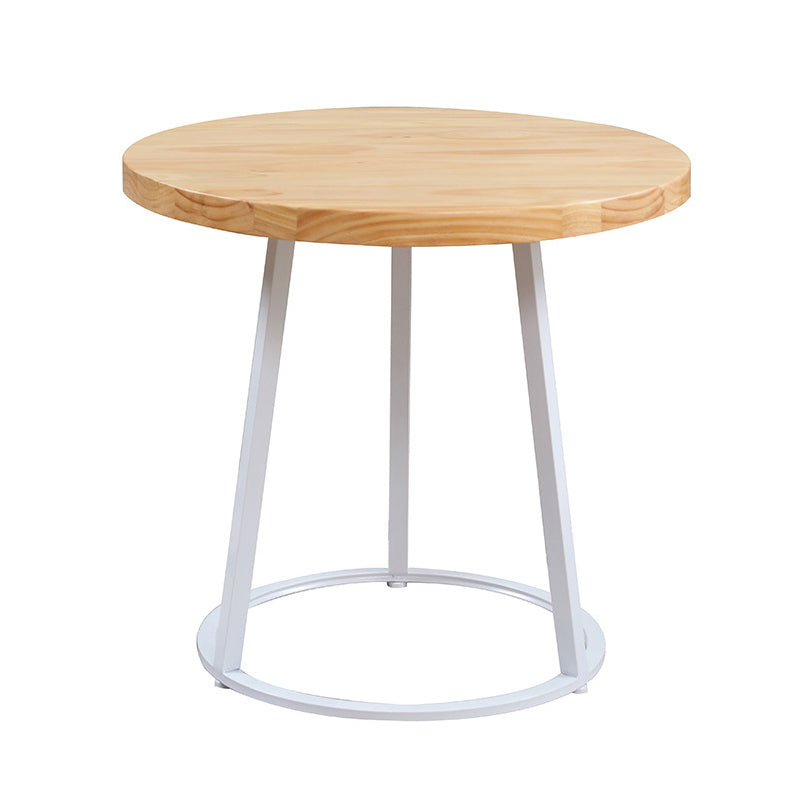 Modern Style Round Solid Wood Dining Set 1/2/3/4/5 Pieces Dining Set for Dining Areas Wood 59"L x 59"W Clearhalo 'Dining Room Sets' 'Dining Tables & Seating' 'dining_room_set' 'furn' 'furn_dining_room_set' 'Furniture' 'Kitchen & Dining Furniture' 5571625