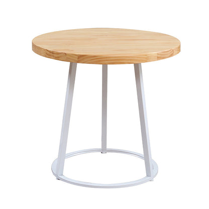 Modern Style Round Solid Wood Dining Set 1/2/3/4/5 Pieces Dining Set for Dining Areas Wood 59"L x 59"W Clearhalo 'Dining Room Sets' 'Dining Tables & Seating' 'dining_room_set' 'furn' 'furn_dining_room_set' 'Furniture' 'Kitchen & Dining Furniture' 5571625