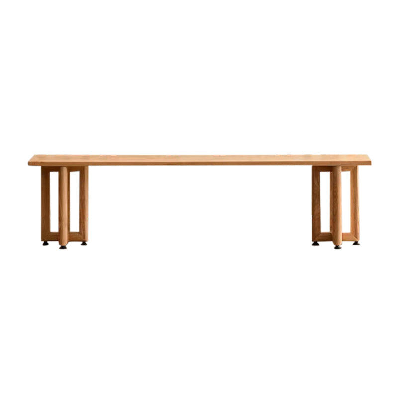 Modern Solid Wood Dining Set 1/2/3/4/5 Pieces Dining Furniture Bench 87"L x 12"W Clearhalo 'Dining Room Sets' 'Dining Tables & Seating' 'dining_room_set' 'furn' 'furn_dining_room_set' 'Furniture' 'Kitchen & Dining Furniture' 5571647
