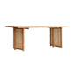 Modern Solid Wood Dining Set 1/2/3/4/5 Pieces Dining Furniture Wood 87"L x 39"W Clearhalo 'Dining Room Sets' 'Dining Tables & Seating' 'dining_room_set' 'furn' 'furn_dining_room_set' 'Furniture' 'Kitchen & Dining Furniture' 5571649