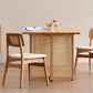 Modern Solid Wood Dining Set 1/2/3/4/5 Pieces Dining Furniture Clearhalo 'Dining Room Sets' 'Dining Tables & Seating' 'dining_room_set' 'furn' 'furn_dining_room_set' 'Furniture' 'Kitchen & Dining Furniture' 5571657