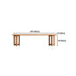 Modern Solid Wood Dining Set 1/2/3/4/5 Pieces Dining Furniture Clearhalo 'Dining Room Sets' 'Dining Tables & Seating' 'dining_room_set' 'furn' 'furn_dining_room_set' 'Furniture' 'Kitchen & Dining Furniture' 5571664