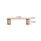Modern Solid Wood Dining Set 1/2/3/4/5 Pieces Dining Furniture Clearhalo 'Dining Room Sets' 'Dining Tables & Seating' 'dining_room_set' 'furn' 'furn_dining_room_set' 'Furniture' 'Kitchen & Dining Furniture' 5571665