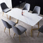 Set da pranzo contemporaneo da 1/2/5/7 pezzi, mobili da pranzo in pietra