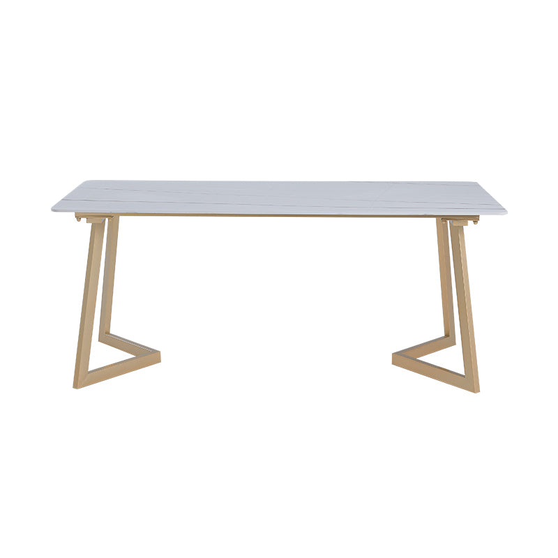 Set da pranzo contemporaneo da 1/2/5/7 pezzi, mobili da pranzo in pietra