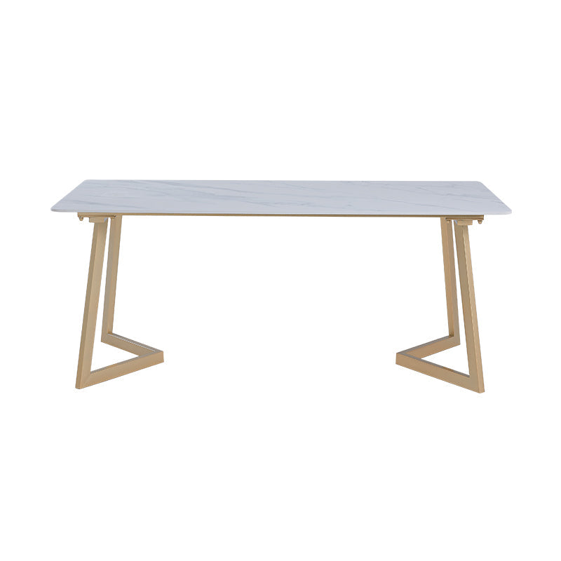 Set da pranzo contemporaneo da 1/2/5/7 pezzi, mobili da pranzo in pietra