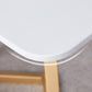 Set da pranzo contemporaneo da 1/2/5/7 pezzi, mobili da pranzo in pietra