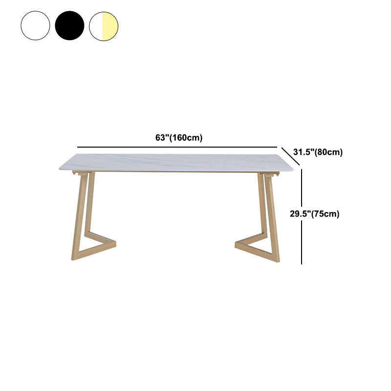 Set da pranzo contemporaneo da 1/2/5/7 pezzi, mobili da pranzo in pietra