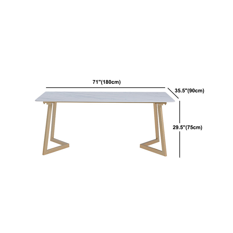 Set da pranzo contemporaneo da 1/2/5/7 pezzi, mobili da pranzo in pietra
