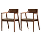 Modern 1/2/3/4/5 Pieces Dining Set Rectangle Solid Wood Legs Dinette Set in Natural 2 Brown Chairs Clearhalo 'Dining Room Sets' 'Dining Tables & Seating' 'dining_room_set' 'furn' 'furn_dining_room_set' 'Furniture' 'Kitchen & Dining Furniture' 5571730