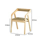 Modern 1/2/3/4/5 Pieces Dining Set Rectangle Solid Wood Legs Dinette Set in Natural Clearhalo 'Dining Room Sets' 'Dining Tables & Seating' 'dining_room_set' 'furn' 'furn_dining_room_set' 'Furniture' 'Kitchen & Dining Furniture' 5571749