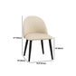 Modern 1/2/5 Pieces Dining Set Acrylic Base Double Pedestal Dinette Set Clearhalo 'Dining Room Sets' 'Dining Tables & Seating' 'dining_room_set' 'furn' 'furn_dining_room_set' 'Furniture' 'Kitchen & Dining Furniture' 5571808