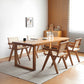 Modern Natural Dining Set 1/2/3/5 Pieces Rectangle Indoor Solid Wood Dinette Set Clearhalo 'Dining Room Sets' 'Dining Tables & Seating' 'dining_room_set' 'furn' 'furn_dining_room_set' 'Furniture' 'Kitchen & Dining Furniture' 5571881
