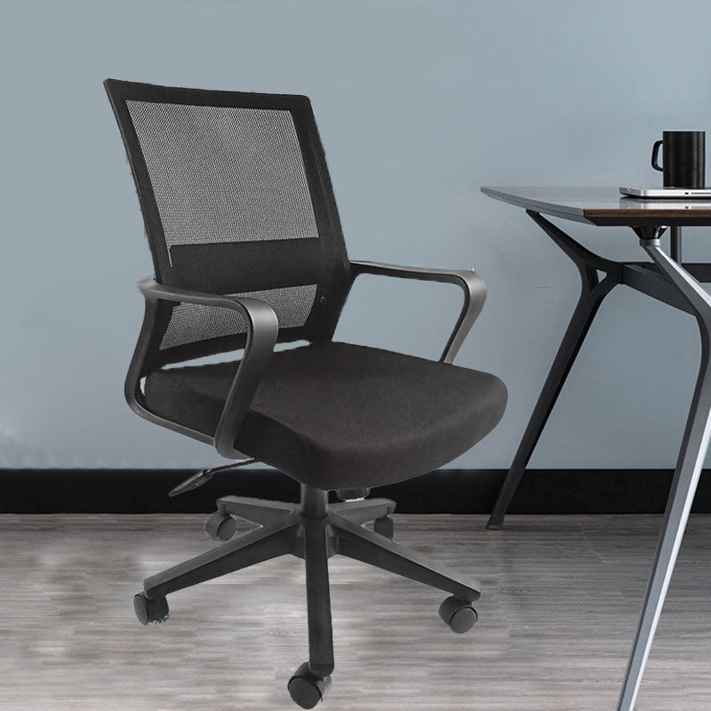 Chaise de back-office de milieu de back-office rotatif