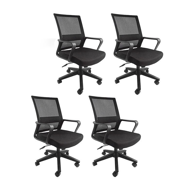 Chaise de back-office de milieu de back-office rotatif