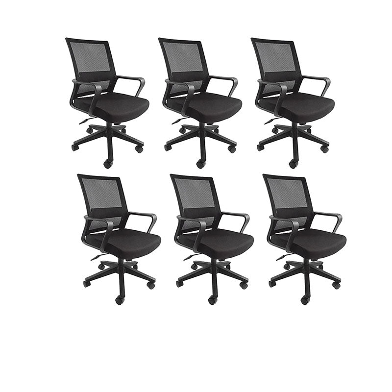 Chaise de back-office de milieu de back-office rotatif