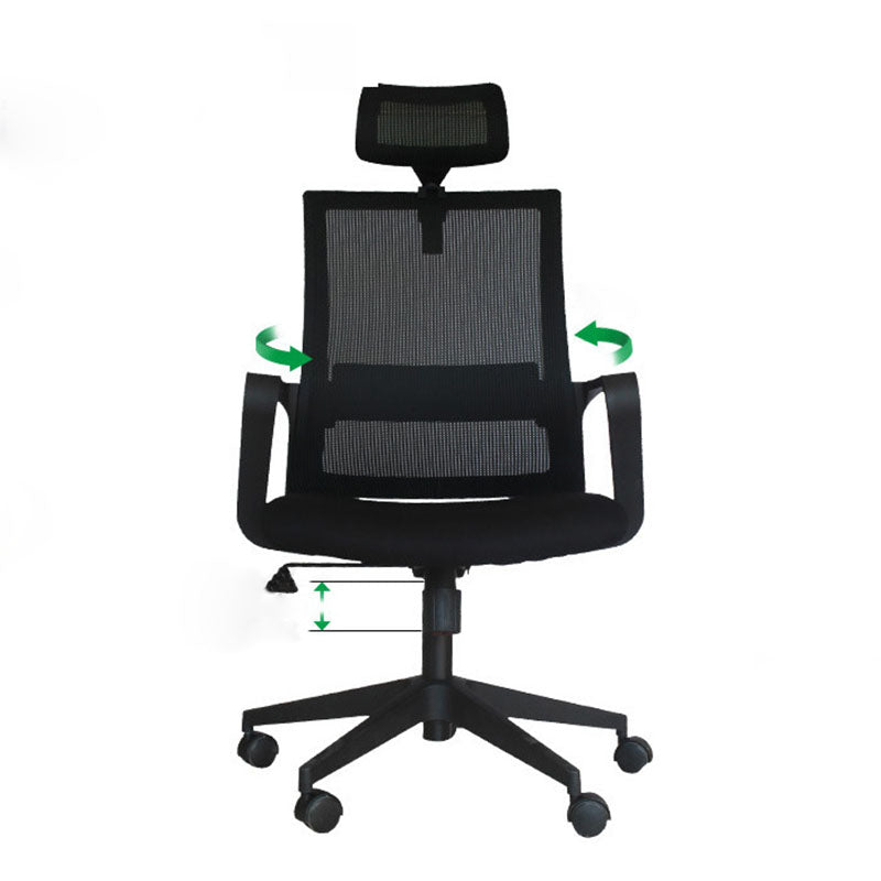 Chaise de back-office de milieu de back-office rotatif