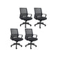 Chaise de back-office de milieu de back-office rotatif